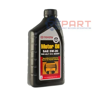 Олива моторна Toyota SN 5W-20, 0,946 л TOYOTA 002791qt20