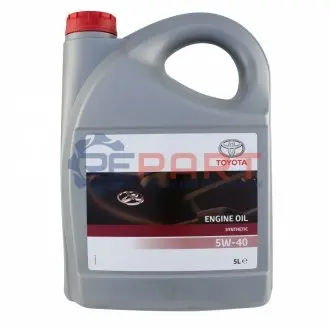 Моторне мастило Тойота 5W40 (5L) TOYOTA 0888080835 Купити в Україні