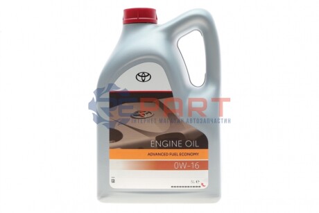 Олива 0W16 Motor Oil (5L) TOYOTA 08880-86164 (фото 1)