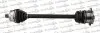 TRAKMOTIVE AUDI полуось из ABS L=629mm 38 зуб. A4 B6 Avant (8E5) 2.5 TDI 01-02, A4 B7 Avant 2.5 TDI 04-06 Trakmotive (30-0038) изображение 1
