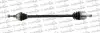 Фото Піввісь VW Caddy/Golf/Passat/Touran 1.6/2.0 03- (R) (26x36x884) Trakmotive (30-0040) зображення 1
