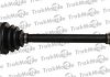 TRAKMOTIVE AUDI полуось лев. акп с ABS L=550mm 38 зуб. A6 C5 (4B2) 2.4 98-05 30-0044