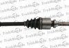 TRAKMOTIVE CITROEN полуось прав. L=856mm L2=897mm 21/22 зуб. XSARA Break 1.5 D 97-00 30-0187