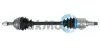 TRAKMOTIVE CITROEN піввісь лів L=615mm L2=652mm 21/22 зуб. AX (ZA-_) 10 86-98, SAXO 1.1 X, SX 96-03, PEUGEOT 106 I 1.1 91-96 Trakmotive (30-0254) зображення 1
