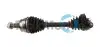 Фото Піввісь Fiat Fiorino 1.3D 07- (L) (25x480) d=33,88 Trakmotive (30-0373) зображення 1