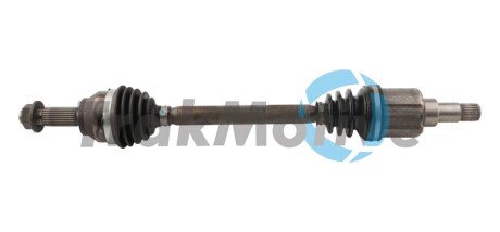 FORD полуось лев L=617mm 25/23 зуб. Fusion 1.4/1.6 -12, Fiesta 1.25/1.6 -08 Trakmotive 30-0397 (фото 1)