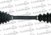 TRAKMOTIVE PEUGEOT Полуось лев.с ABS L=593,5mm 25/22 зуб. 206 1.6 16V 07- 30-0589