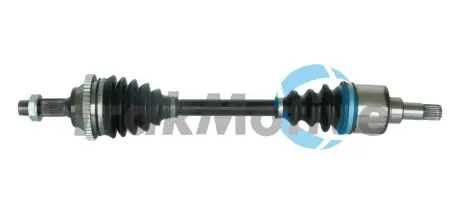 TRAKMOTIVE PEUGEOT Полуось лів.с ABS L=593,5mm 25/22 зуб. 206 1.6 16V 07 Trakmotive 30-0589 Купити в Україні