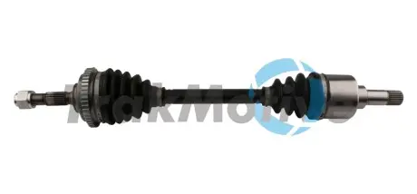 TRAKMOTIVE PEUGEOT Полуось лів.с ABS L=596mm L2=636mm 21/24 зуб. 206 (2A/C) 1.9 D 98-01 Trakmotive 30-0591 Купити в Україні