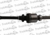 TRAKMOTIVE PEUGEOT Полуось прав. с ABS L=890mm 21/24 зуб. 206 (2A/C) 1.9 D 98-01 30-0592