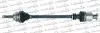 Піввісь Renault Megane/Scenic 1.6-2.0 98-03 (R) (23x23x744x44T) (+ABS) Trakmotive (30-0755) зображення 1