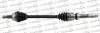 Фото Піввісь Renault Laguna 1.8 16V 01- (R) (27x23x802) Trakmotive (30-0765) зображення 1