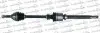 Фото Піввісь Renault Kangoo/Megane 1.4/1.6/1.5DCI 02- (R) (23x26x911) Trakmotive (30-0782) зображення 1