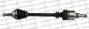 TRAKMOTIVE RENAULT полуось передн.. L=715mm 23/26 Megane II 02- Trakmotive (30-0829) изображение 1