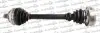TRAKMOTIVE VW полуось из ABS L=529mm 38 зуб T4 95-03 30-0989