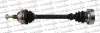 TRAKMOTIVE VW Полуось лев./прав.с ABS L=542mm 38 зуб. T4 90-03 Trakmotive (30-0999) изображение 1