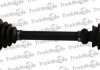 TRAKMOTIVE VW полуось из ABS L=548mm 38 зуб. TRANSPORTER IV 2.5 TDI 00-03 30-1028