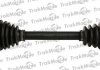 LAND ROVER Полуось левая L=629mm 25/28 зуб. FREELANDER I 2.0 Td4 00-06 Trakmotive 30-1087 (фото 1)