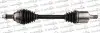 TRAKMOTIVE LAND ROVER Полуось левая L=629mm 25/28 зуб. FREELANDER I 2.0 Td4 00-06 Trakmotive (30-1087) изображение 1