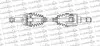 TRAKMOTIVE Полуось левая L=628, 27/26 зуб FORD MONDEO 00- Trakmotive (30-1103) изображение 1