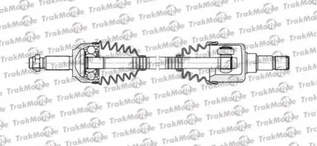 TRAKMOTIVE Полуось левая L=628, 27/26 зуб FORD MONDEO 00- Trakmotive 30-1103
