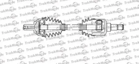 TRAKMOTIVE FORD піввісь ліва L=601, 36/23 зуб. C-MAX 1.8 07-10, FOCUS C-MAX 1.8 05-07, FOCUS II 1.8 06-12, VOLVO S40 II 1.6 05-12 Trakmotive 30-1105 Купити в Україні