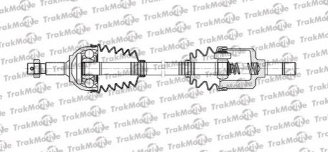 Полуось Fiat Scudo/Peugeot Expert 2.0D/HDi 07- (L) (28x37x653) Trakmotive 301109