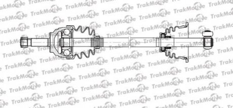 Піввісь Renault Kangoo 1.2-1.9 dCi 97- (L) (21x625.7) d=30 Trakmotive 301112 (фото 1)