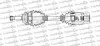 Фото Піввісь Renault Kangoo 1.6i 01- (R) (23x21x732.5x26T) (+ABS) Trakmotive (301114) зображення 1