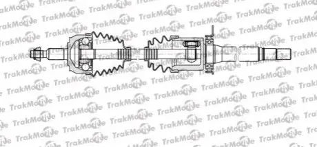 TRAKMOTIVE VW Полуось прав L=1026,5mm 38/37 зуб. MULTIVAN V 2.0 TDI 09-15, TRANSPORTER V 2.0 BiTDI 09-15 Trakmotive 30-1119 Купить в Украине