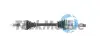 TRAKMOTIVE FIAT піввісь лів. L=623mm 25/24 зуб. PUNTO 1.3 D Multijet 12-, GRANDE PUNTO 1.3 D 08 Trakmotive (30-1127) зображення 1