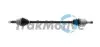 Фото TRAKMOTIVE FIAT піввісь прав. L=845mm 25/22 зуб. 500 0.9 12-, 500 C 1.4 09 Trakmotive (30-1315) зображення 1