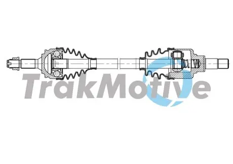 TRAKMOTIVE CITROEN Напіввісь передн. лів. C-ELYSEE (DD_) 1.2 VTi 72 12-17 Trakmotive 30-1889 Купити в Україні