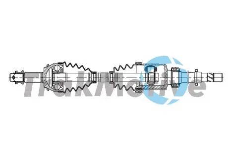 TRAKMOTIVE NISSAN Напіввісь передн. прав. QASHQAI II 1.2 DIG-T 13 Trakmotive 30-1916 Купити в Україні