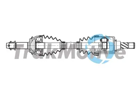 TRAKMOTIVE NISSAN Напіввісь передн. лів. QASHQAI II (J11, J11) 1.2 DIG-T 13 Trakmotive 30-1917 Купити в Україні