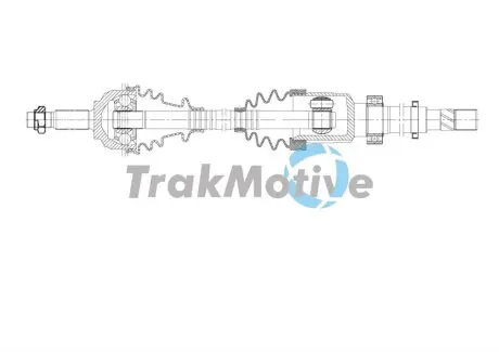TRAKMOTIVE RENAULT Напіввісь передн. прав. CLIO IV 1.2 TCe 120 16-21 Trakmotive 30-1922 Купити в Україні