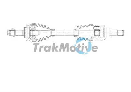 Піввісь Fiat Panda 1.1/1.2i 03- (R) (22x22x827) Trakmotive 30-1923 Купить в Украине