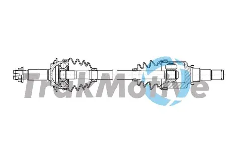TRAKMOTIVE TOYOTA Напіввісь передн. прав. YARIS (P9) 1.3 VVT-i 05-10 Trakmotive 30-1930
