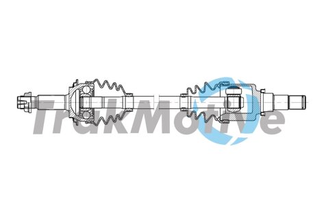 TOYOTA Напіввісь передн. лів. YARIS (P9) 1.3 VVT-i 05-10 Trakmotive 30-1931 (фото 1)