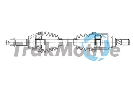 TRAKMOTIVE NISSAN Напіввісь передн. прав. JUKE (F15) 1.6 10-19 Trakmotive 30-1934 Купити в Україні