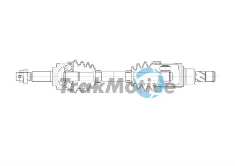 TRAKMOTIVE NISSAN Напіввісь передн. лів. MICRA IV (K13K, K13KK) 1.2 10-15 Trakmotive 30-1994 Купити в Україні