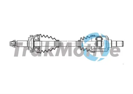 TRAKMOTIVE HYUNDAI Напіввісь передн. прав. ix35 (LM, EL, ELH) 1.7 CRDi 10-15, KIA SPORTAGE III (SL) 1.7 CRDi 10-15 Trakmotive 30-1997 Купити в Україні