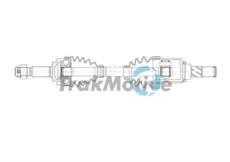 TRAKMOTIVE NISSAN Напіввісь передн. лів. MICRA IV (K13K, K13KK) 1.2 10-15 Trakmotive 30-2019 Купити в Україні