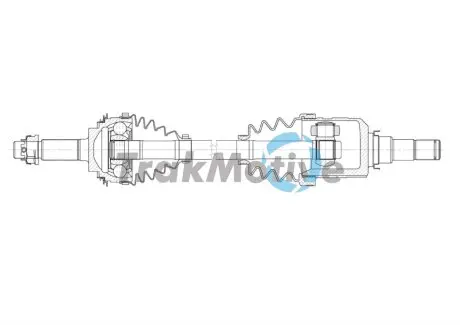 TRAKMOTIVE TOYOTA Напіввісь передн. прав. COROLLA (E11) 1.3 97-01 Trakmotive 30-2028 Купити в Україні