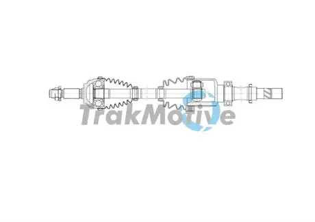 TRAKMOTIVE RENAULT Напіввісь передн. прав. CLIO IV (BH) 1.5 dCi 75 12-21 Trakmotive 30-2031 Купити в Україні