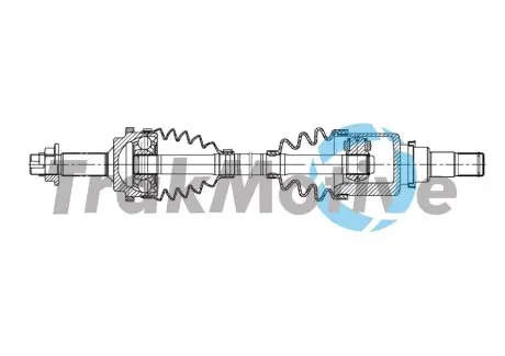TRAKMOTIVE TOYOTA Напіввісь передн. прав. YARIS (P1) 1.0 03-05 Trakmotive 30-2032 Купити в Україні
