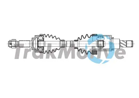 TRAKMOTIVE NISSAN Напіввісь передн. лів. MICRA IV (K13K, K13KK) 1.2 10-20 Trakmotive 30-2033