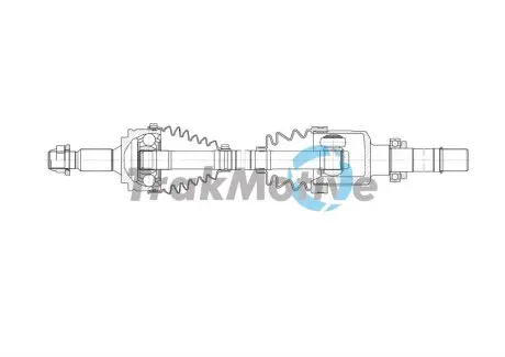 TRAKMOTIVE CITROEN Полуось передн. прав. C4 CACTUS 1.5 BlueHDi 120 18-, OPEL GRANDLAND X Van 1.2 18-21, PEUGEOT 3008 Trakmotive 30-2034