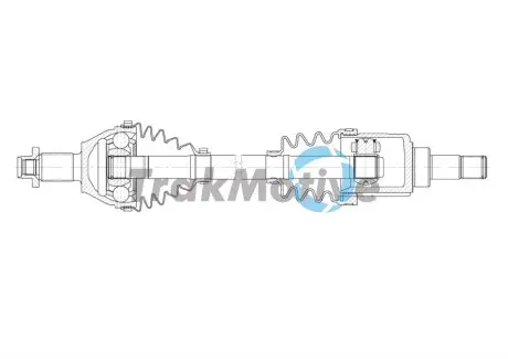 TRAKMOTIVE SEAT Привідний вал лів. IBIZA IV 15-16, SKODA Trakmotive 30-2036 Купити в Україні