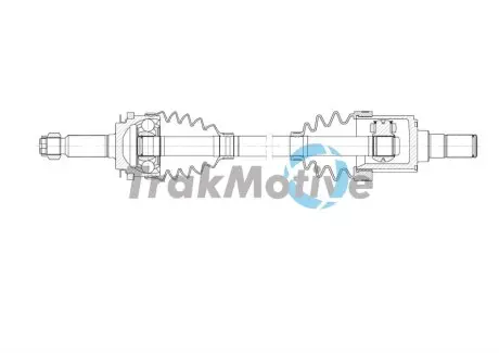 TRAKMOTIVE KIA Напіввісь передн. лів. PICANTO I (SA) 1.1 04-11 Trakmotive 30-2049 Купити в Україні